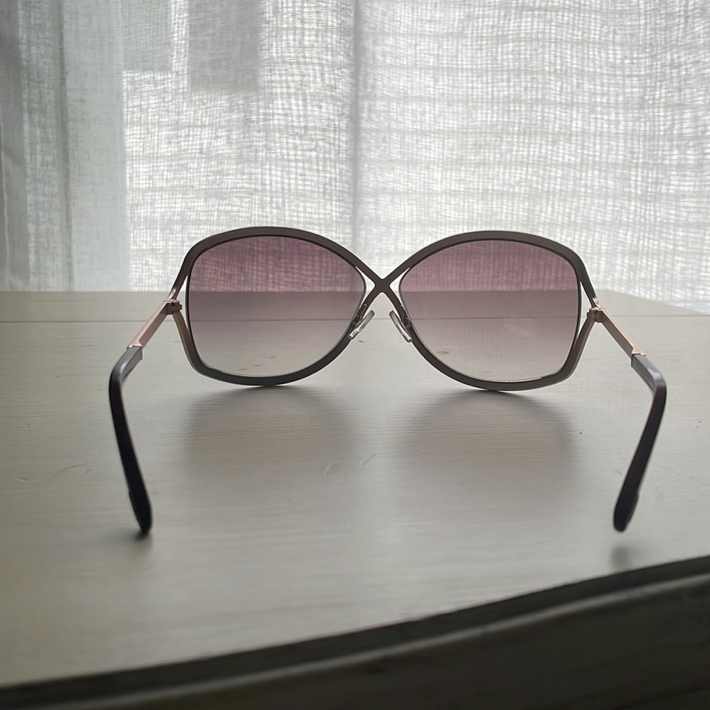Tom Ford Rickie Sunglasses metal frame, butterfly style- see size in photo - Picture 4 of 8